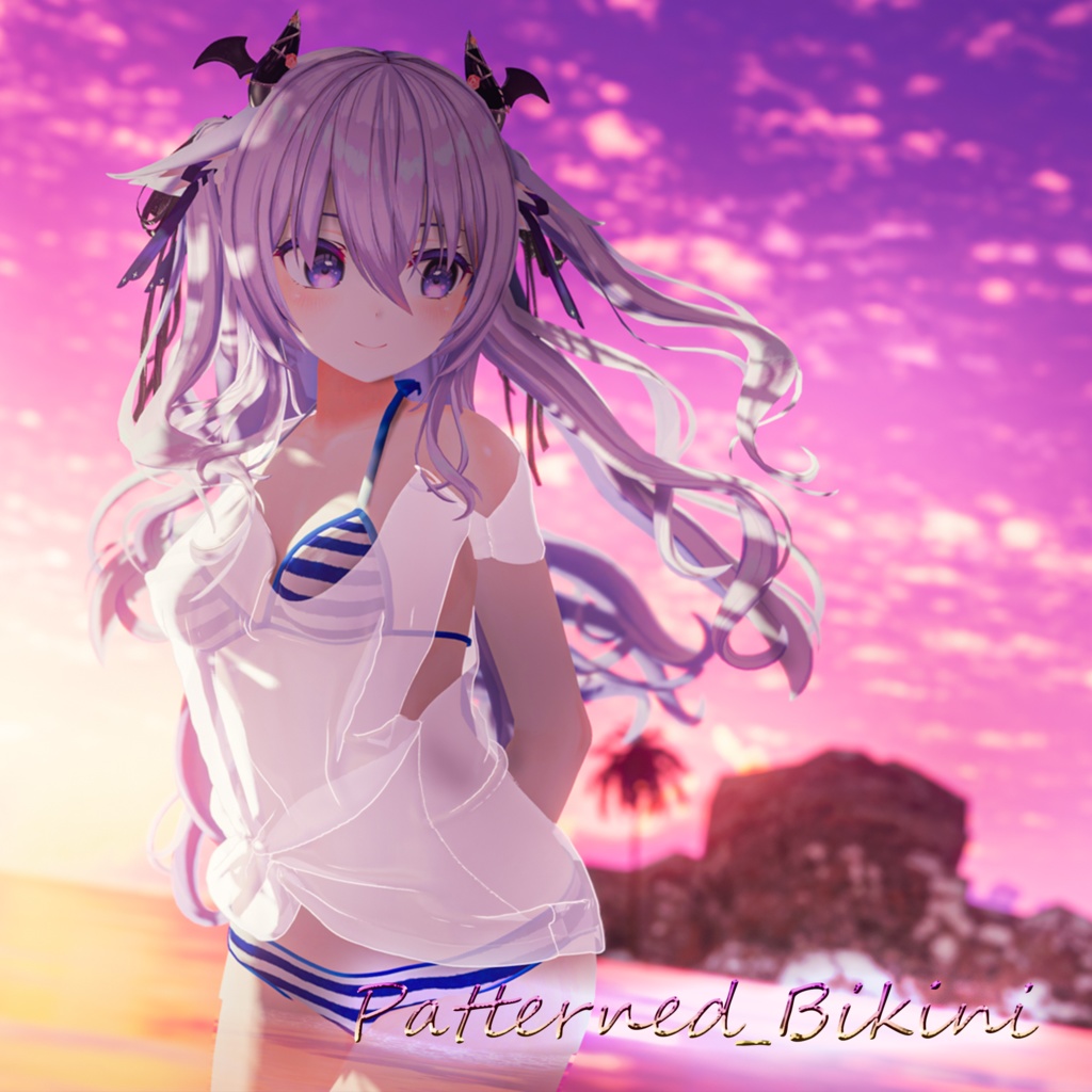 Patterned_Bikini【複数アバター対応】