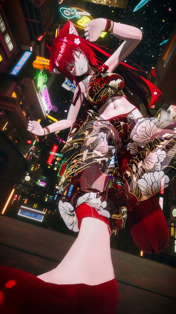 Patterned_China【複数アバター対応】