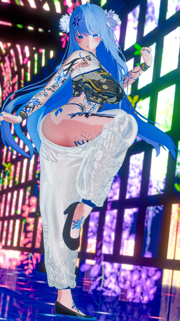 Patterned_China【複数アバター対応】