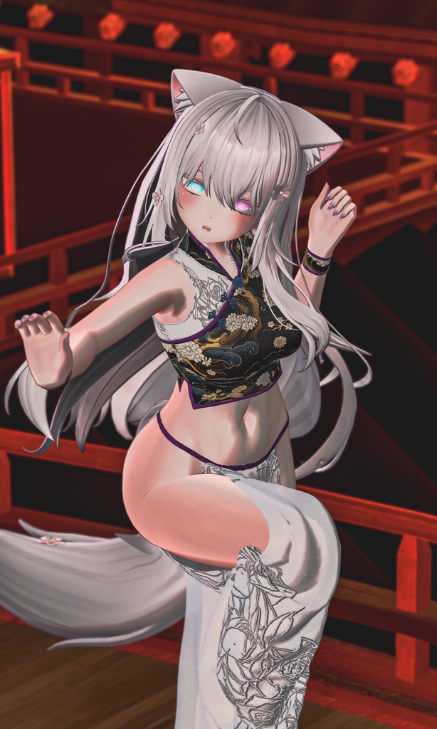 Patterned_China【複数アバター対応】