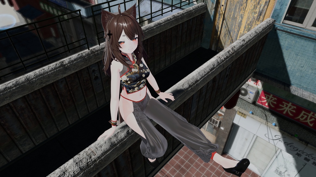 Patterned_China【複数アバター対応】