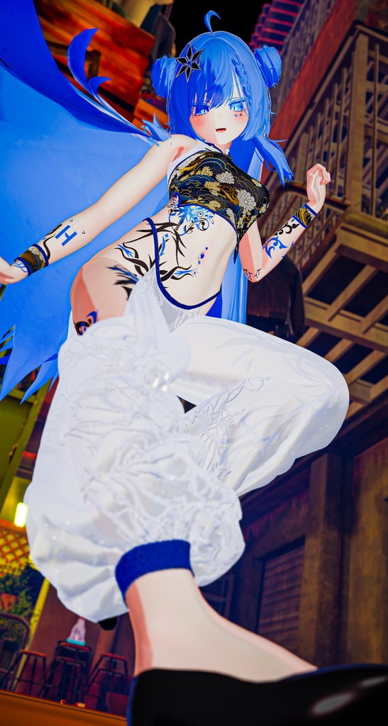 Patterned_China【複数アバター対応】