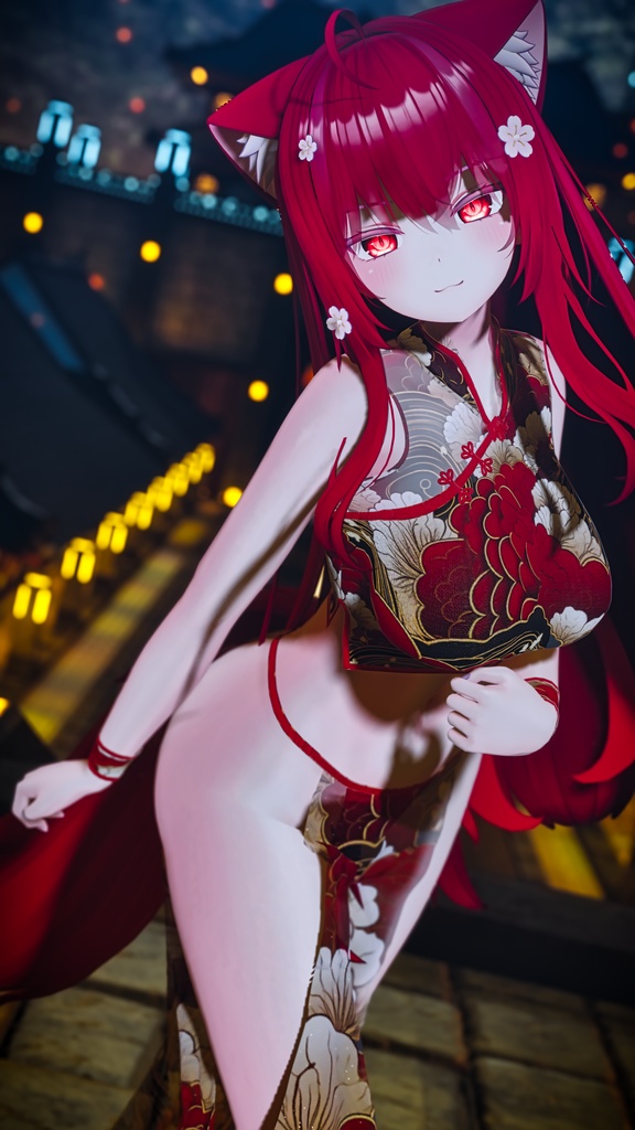 Patterned_China【複数アバター対応】