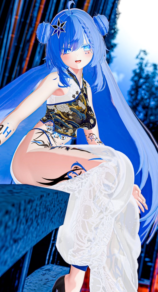 Patterned_China【複数アバター対応】