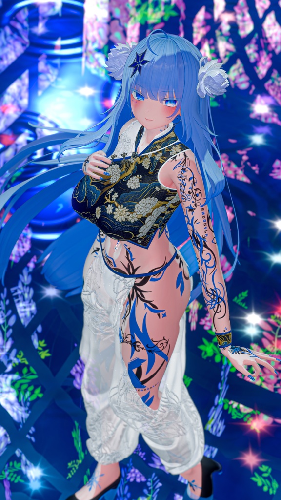 Patterned_China【複数アバター対応】