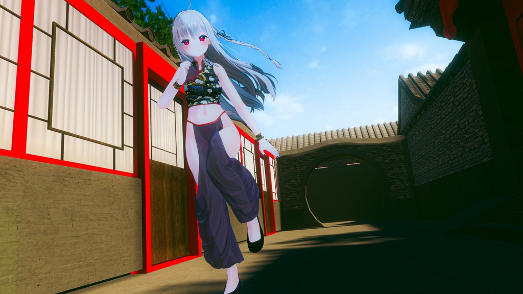 Patterned_China【複数アバター対応】