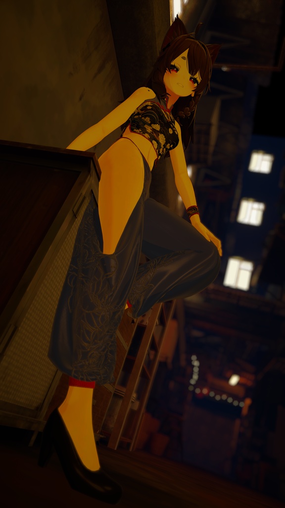 Patterned_China【複数アバター対応】