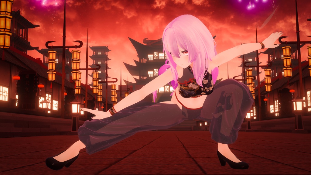 Patterned_China【複数アバター対応】