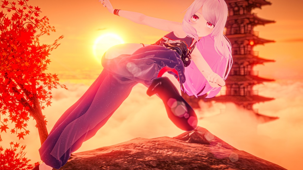 Patterned_China【複数アバター対応】