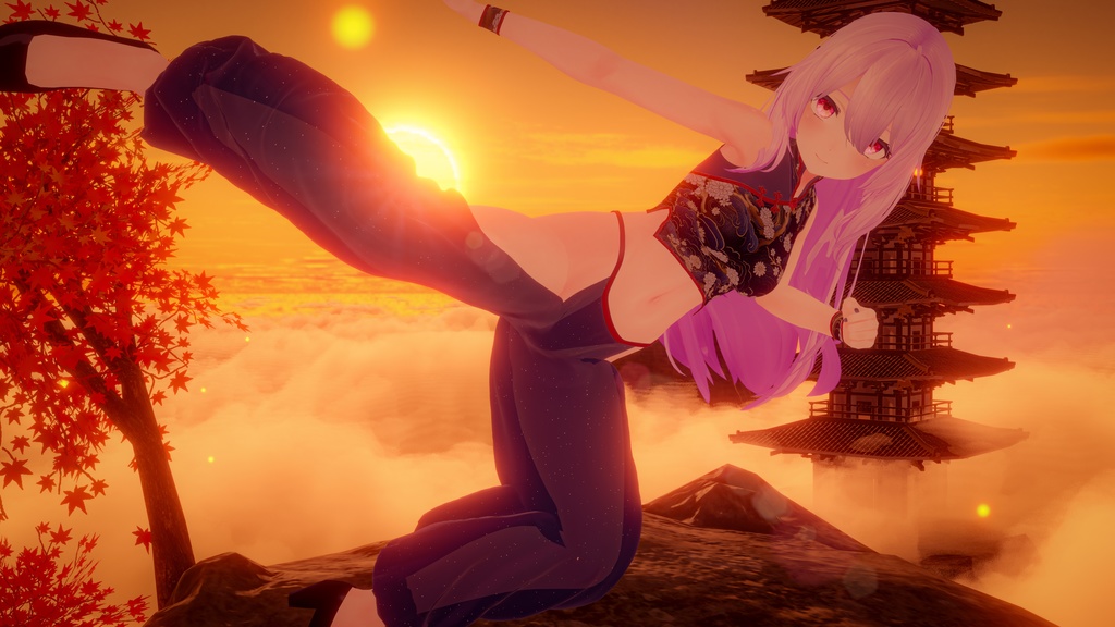 Patterned_China【複数アバター対応】