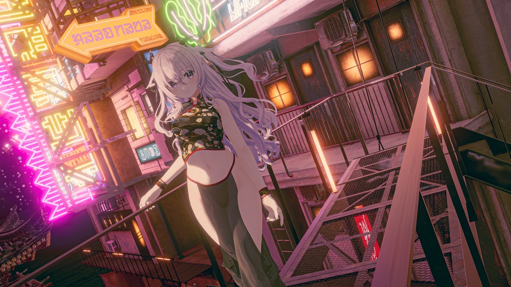 Patterned_China【複数アバター対応】