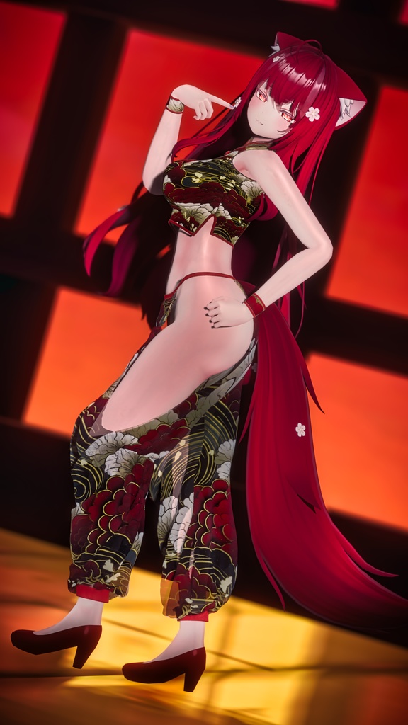 Patterned_China【複数アバター対応】