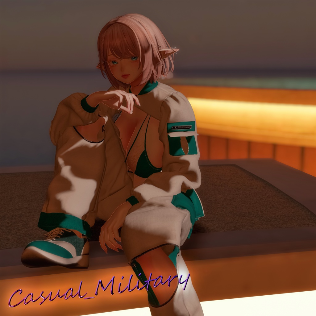 Casual_Military【複数アバター対応】