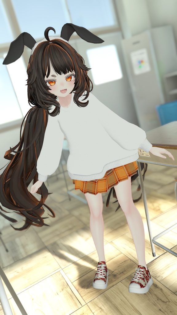 Casual_Clover_無料【複数アバター対応】