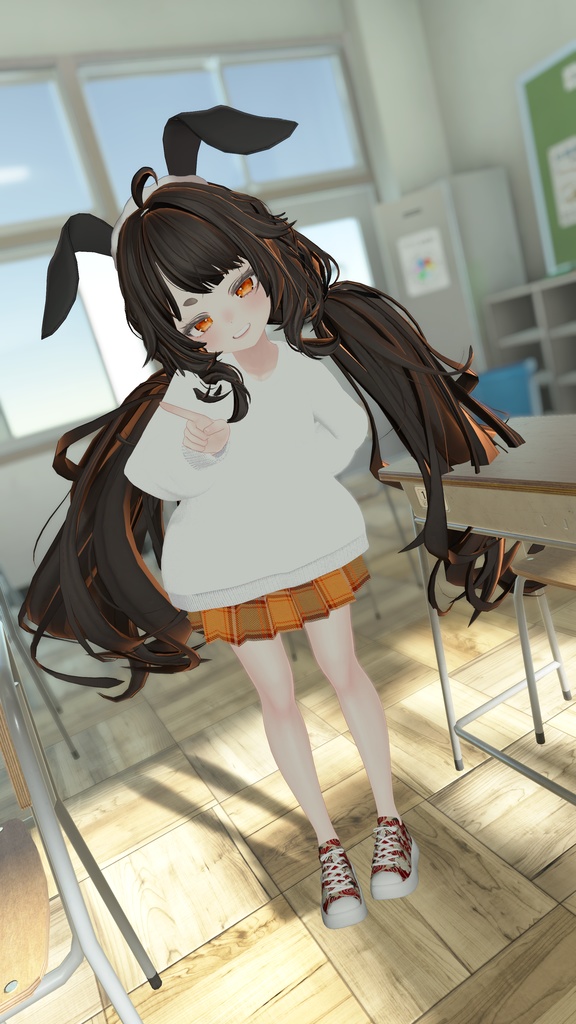 Casual_Clover_無料【複数アバター対応】