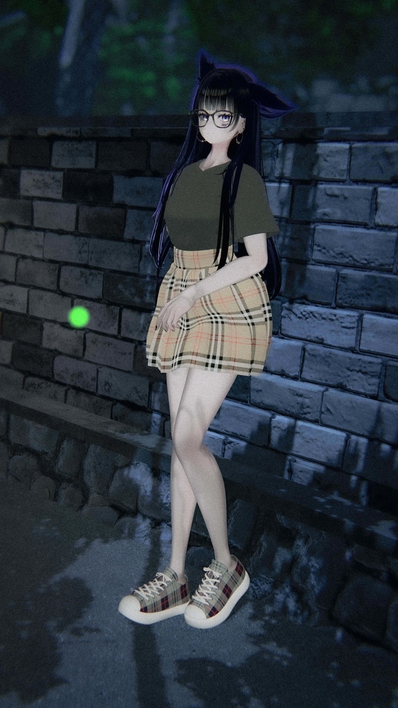 Casual_Clover_無料【複数アバター対応】