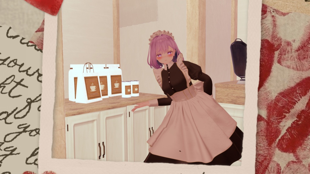 Patterned_Maid【複数アバター対応】