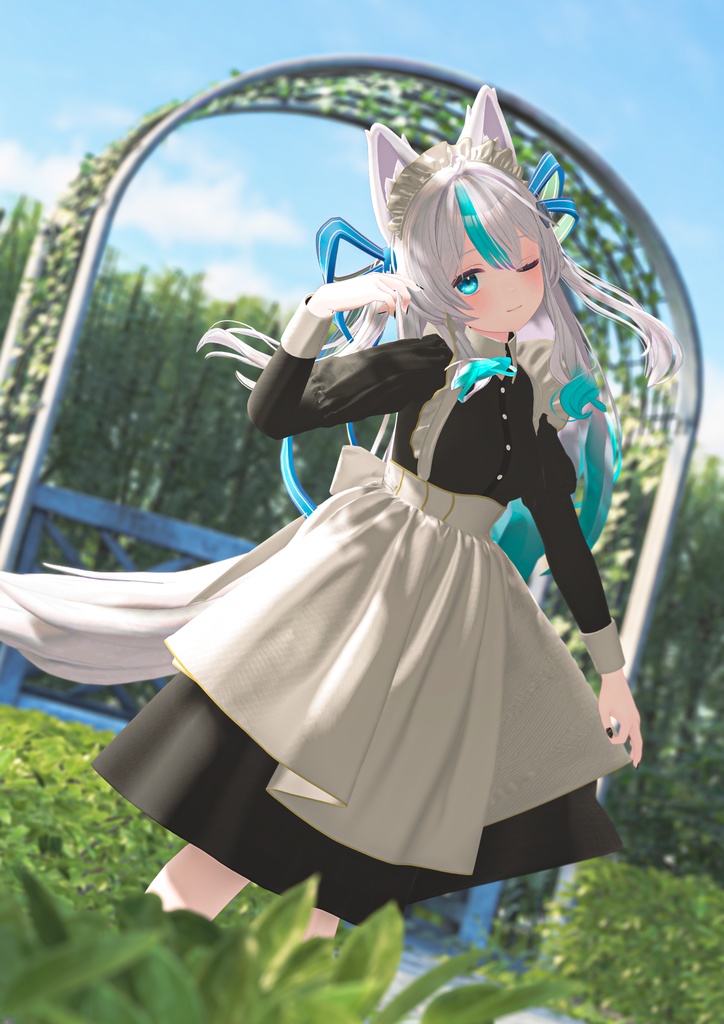 Patterned_Maid【複数アバター対応】