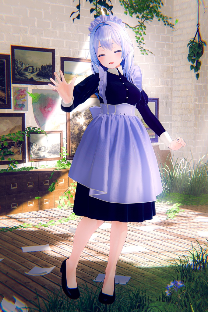 Patterned_Maid【複数アバター対応】