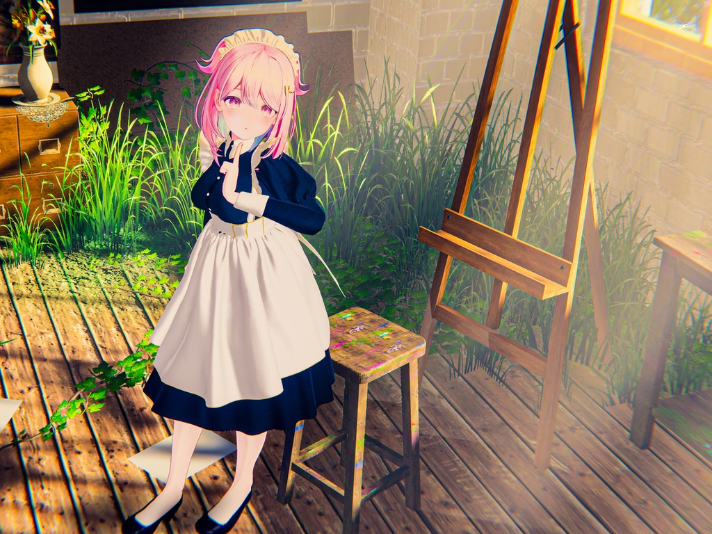 Patterned_Maid【複数アバター対応】