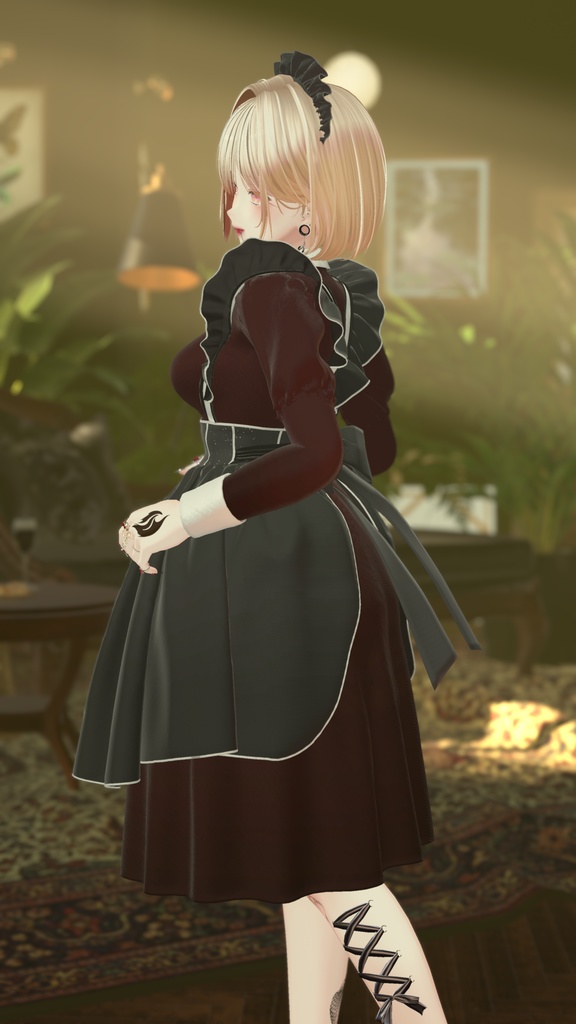 Patterned_Maid【複数アバター対応】