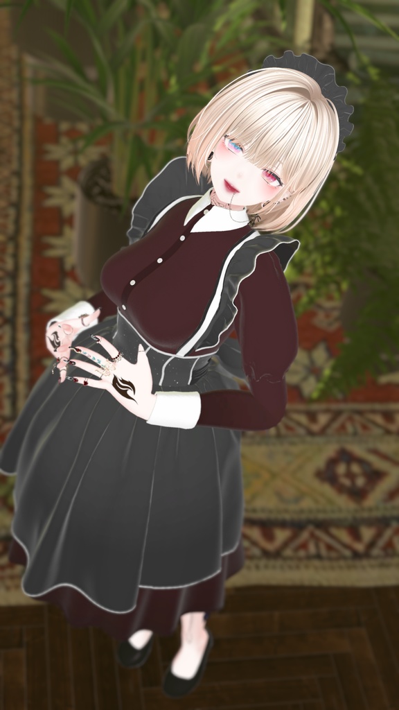 Patterned_Maid【複数アバター対応】