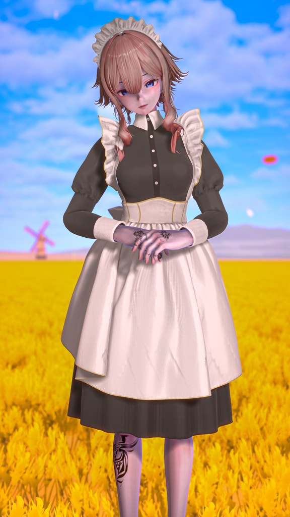 Patterned_Maid【複数アバター対応】