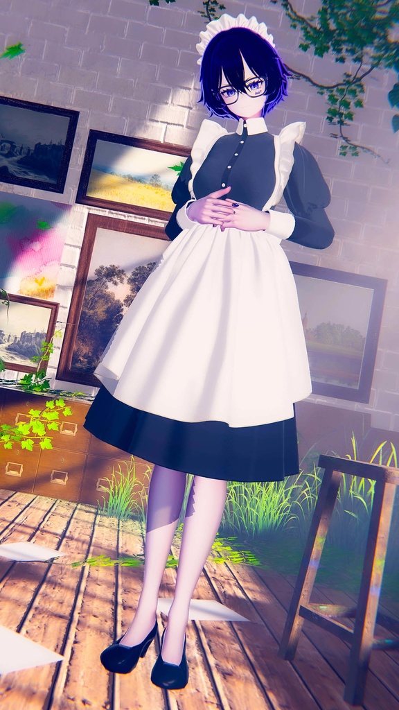 Patterned_Maid【複数アバター対応】