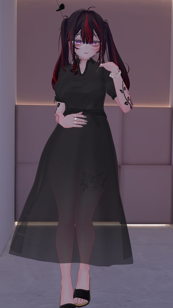 Floral_OnePiece【複数アバター対応】