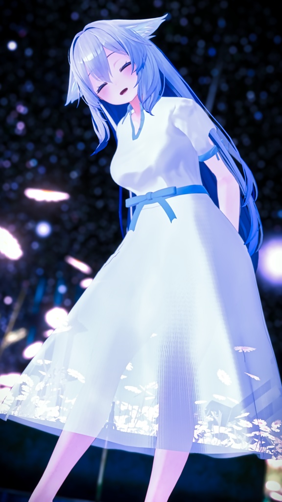 Floral_OnePiece【複数アバター対応】