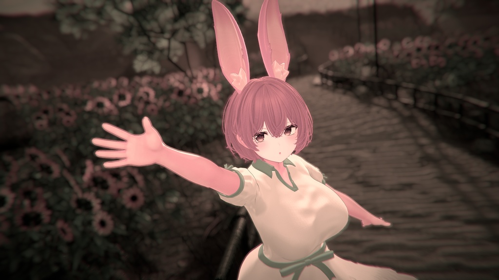 Floral_OnePiece【複数アバター対応】