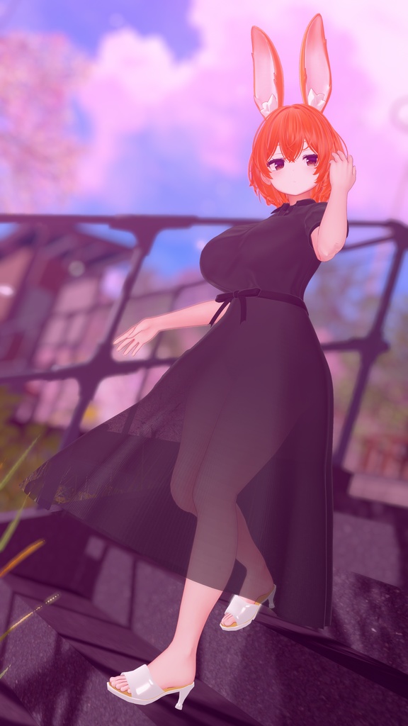 Floral_OnePiece【複数アバター対応】