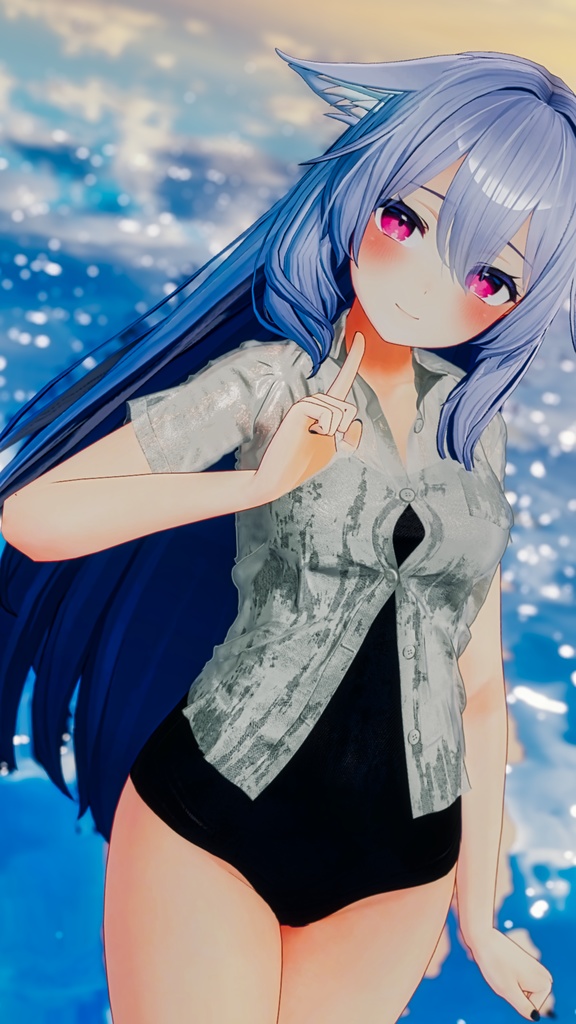 プールサイドの想い出-PoolSide_Memories-【複数アバター対応】