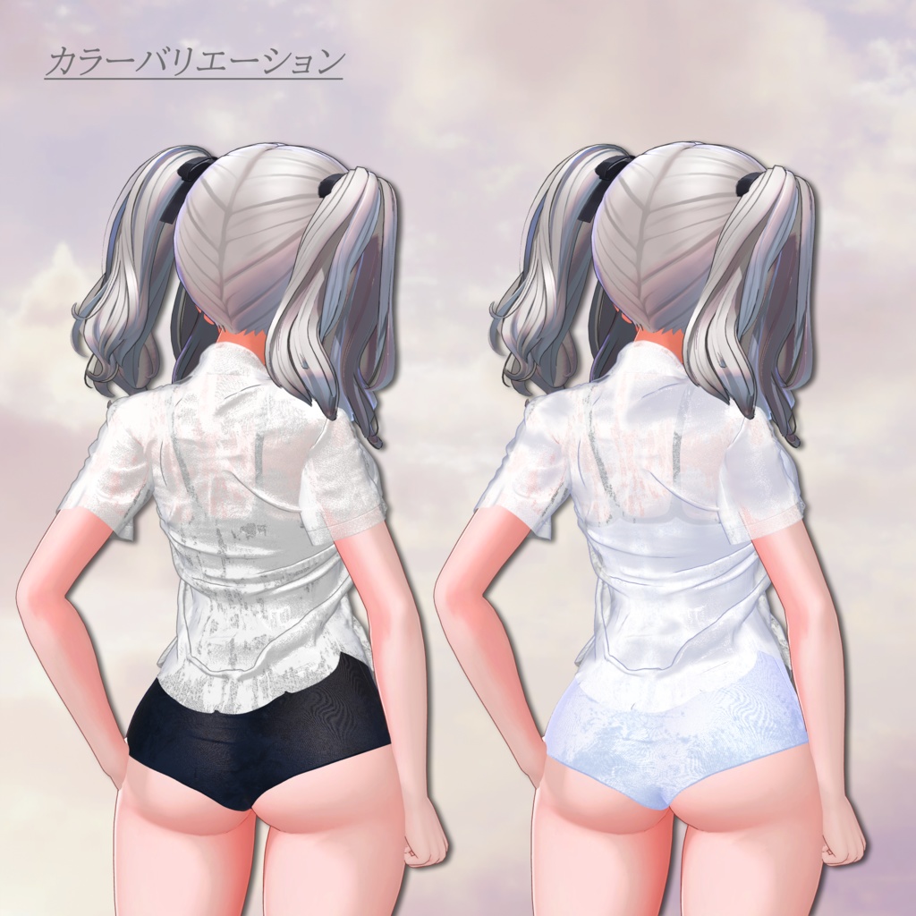 プールサイドの想い出-PoolSide_Memories-【複数アバター対応】