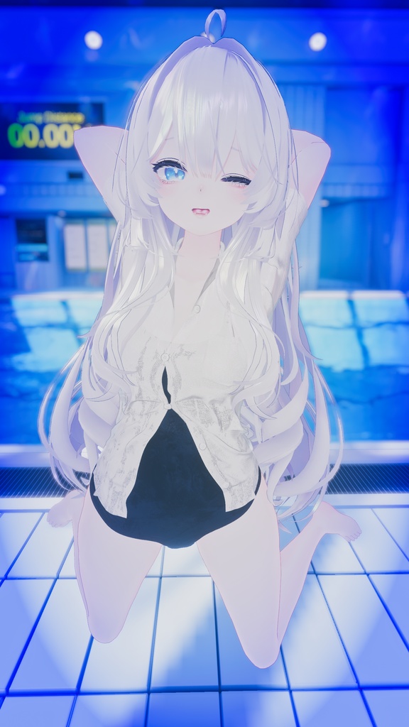 プールサイドの想い出-PoolSide_Memories-【複数アバター対応】