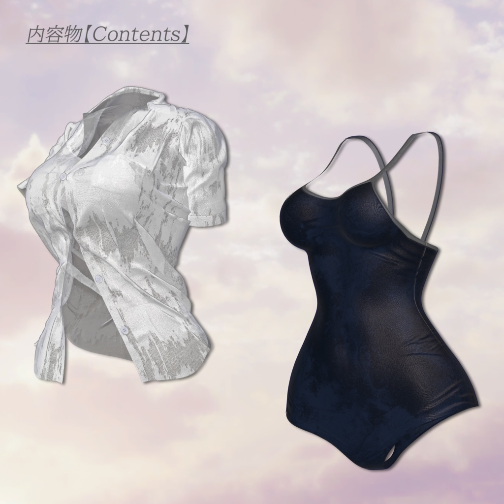 プールサイドの想い出-PoolSide_Memories-【複数アバター対応】