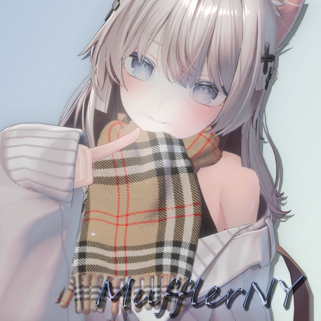 Muffler_NY【吐息&雪の結晶ギミック付き】