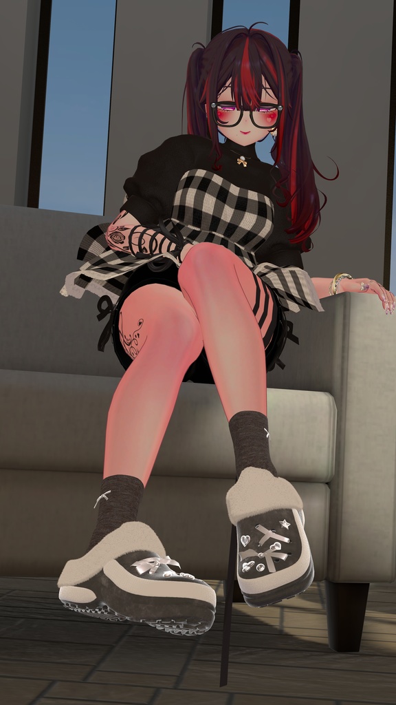 Clog_Sandals(足跡パーティクル付き)