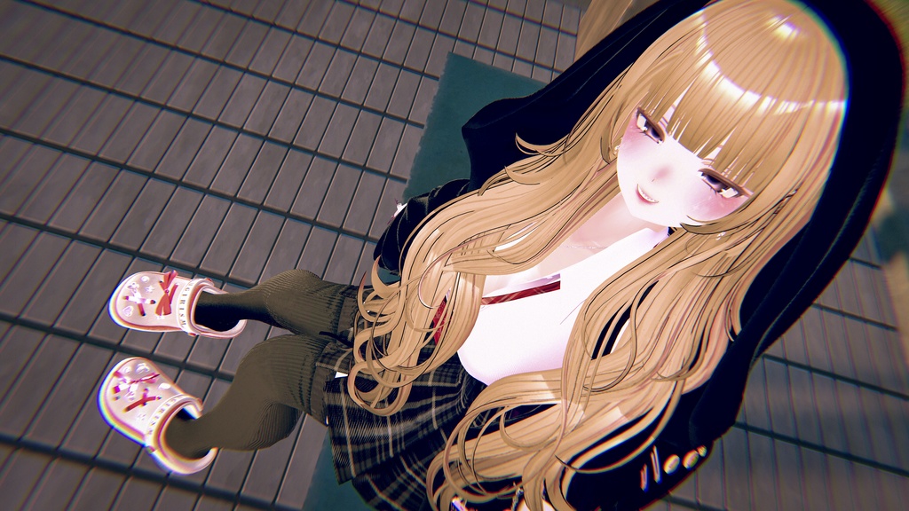 Clog_Sandals(足跡パーティクル付き)