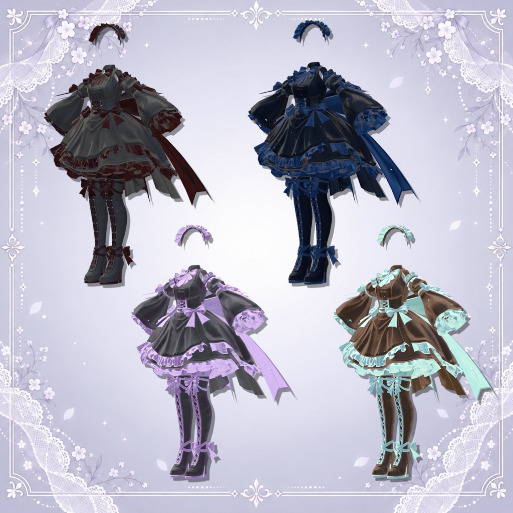 数量限定価格!Ribbonette_Maid