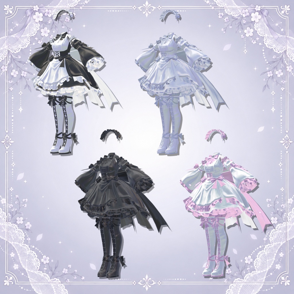 数量限定価格!Ribbonette_Maid
