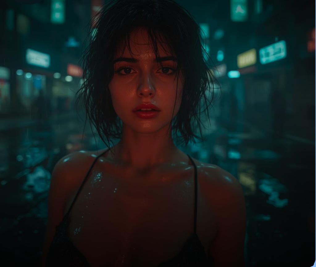 NeonCity (Practice) – Cyberpunk Woman