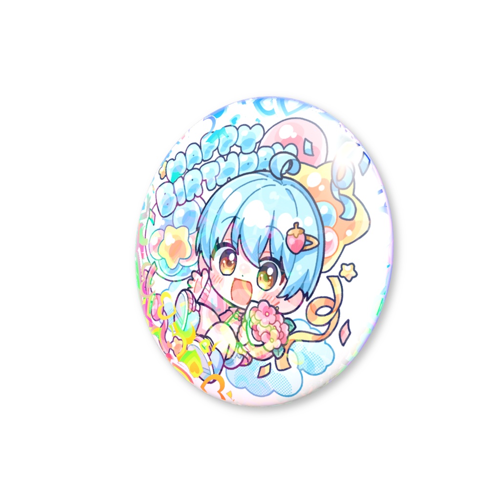 誕生日記念特別缶バッチ