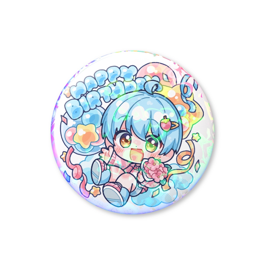 誕生日記念特別缶バッチ