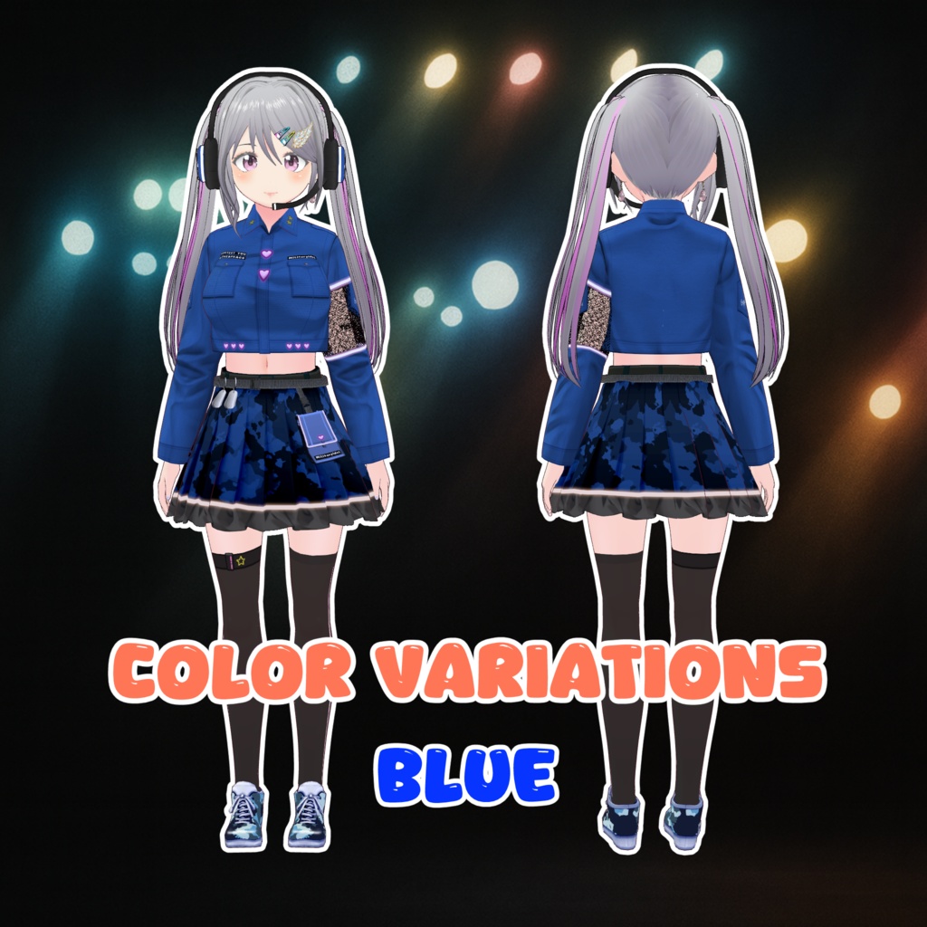 【#VRoid】283Squadiva(スクアディーヴァ)