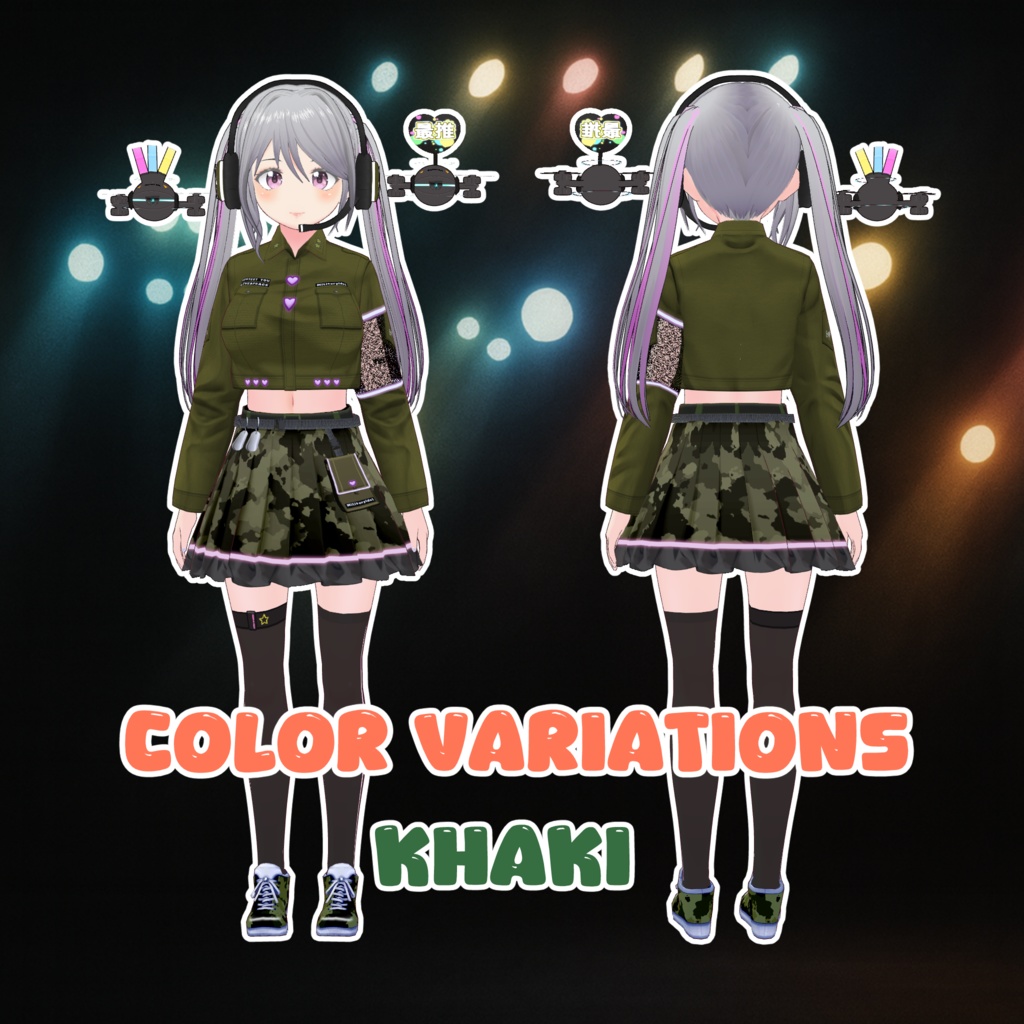 【#VRoid】283Squadiva(スクアディーヴァ)