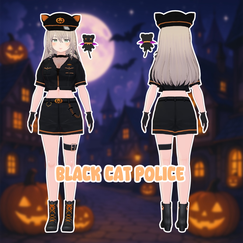 【#VRoid】283 KURONEKO Halloween Tales(ハロウィンテイルズ)