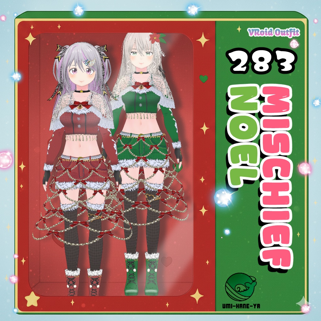 【#VRoid】283MischiefNoËl