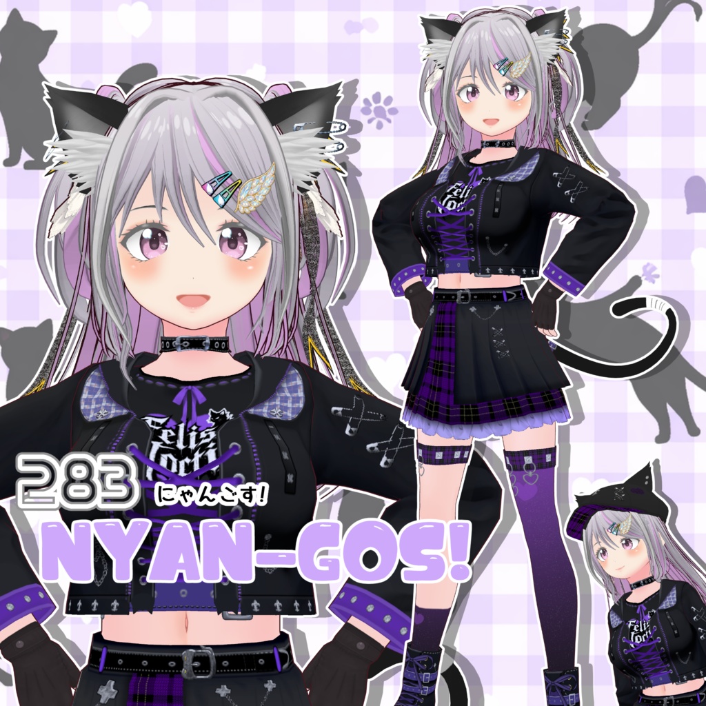 【#VRoid 】283 にゃんごす！