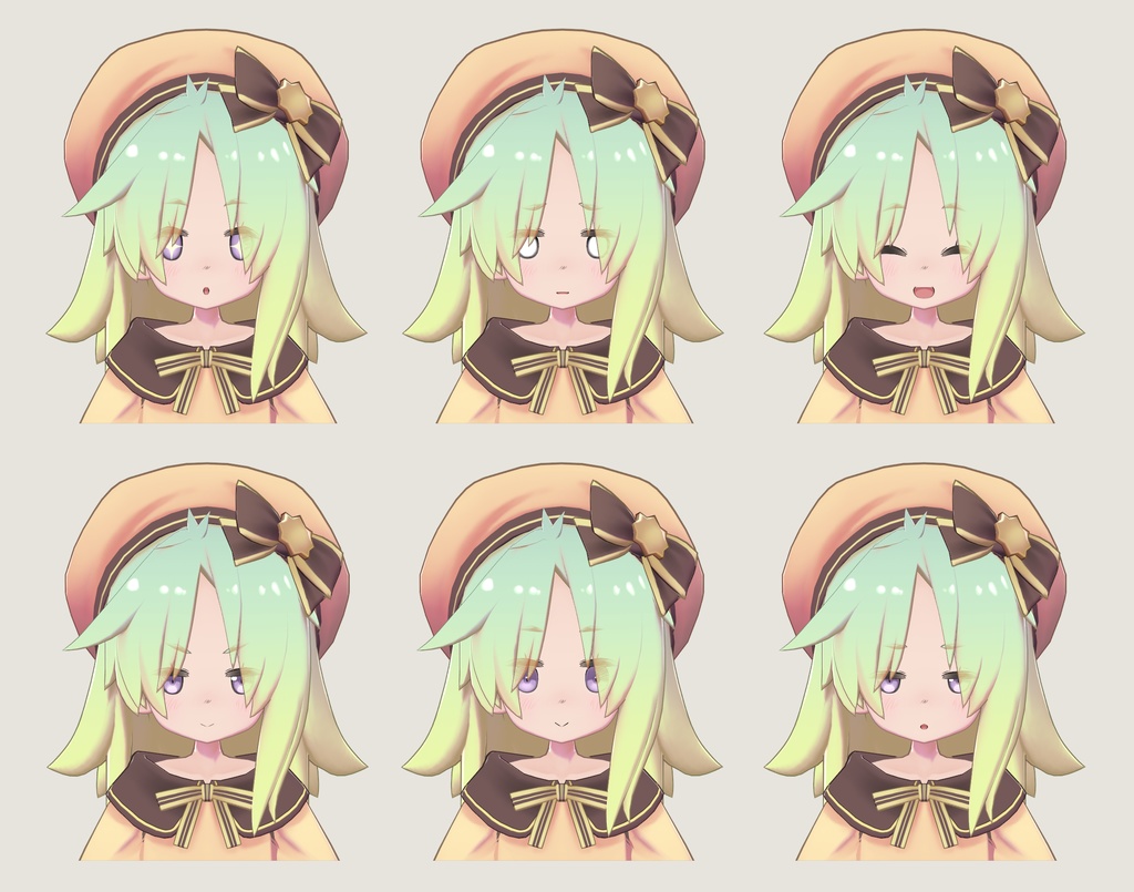 3Dモデル / ノワ